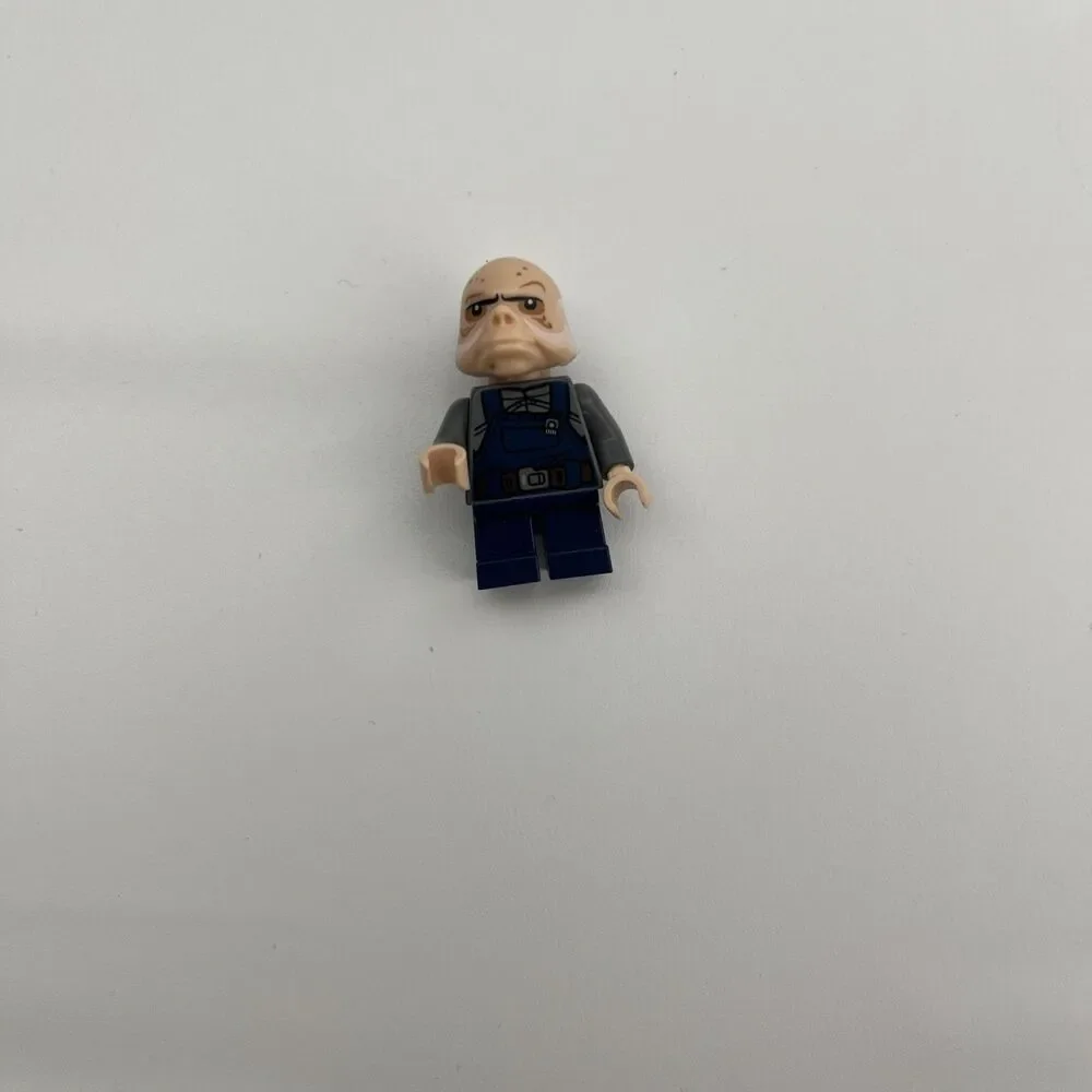 LEGO Star Wars Ugnaught Minifigure Dark Blue Overalls sw0710 75137 Carbon-Freeze